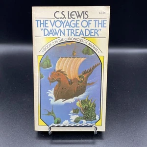 The Voyage Of The Dawn Treader C.S. Lewis Book 3 Vintage Fantasy PB Book Sci Fi - Imagen 1 de 6
