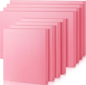 8 Pcs Pink Insulation Foam, Thick Insulating XPS Foam Board Rectangles Foam Shee - Picture 1 of 12