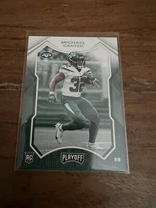 2021 Panini Playoff Michael Carter Rookie New York Jets #229 - Picture 1 of 2