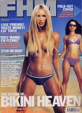 FHM Magazine - November 2001 feat. Caprice on the Cover