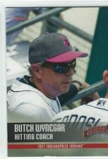 2017 Indianapolis Indians (Triple A-Pittsburgh Pirates) Butch Wynegar