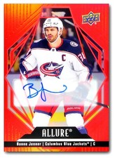 2022-23 ALLURE Red Rainbow AUTO - BOONE JENNER #34