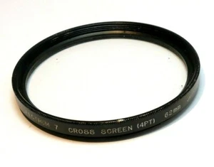 62mm Promaster 4 point Star Cross Screen filter lens made in Japan - Picture 1 of 7