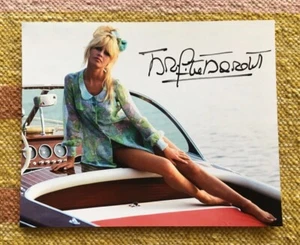 Brigitte Bardot Signed Autograph 8x10 Photograph French Actress RARE Sexy - Picture 1 of 1