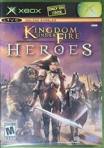 Kingdom Under Fire: Heroes (Microsoft Xbox, 2005) Auténtico, ¡en caja original con Xbox Live! - Imagen 1 de 21