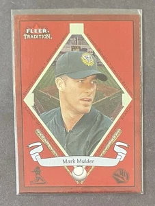 2002 Fleer Tradition #499 Mark Mulder Oakland Athletics - Picture 1 of 2