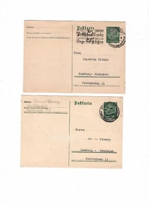11796* 2x GA DR. 6 PFg. Stuttgart gest. 1941 - Bild 1 von 2