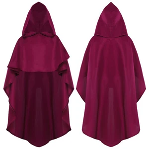 Kids Wizard Irregular Costume Fancy Dress Up Vampire Role Play Halloween Wrap - Picture 1 of 62