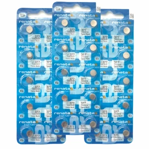 377 SR626SW Renata Watch Batteries Silver Oxide 1.55v Battery choose quantity UK - Picture 1 of 18