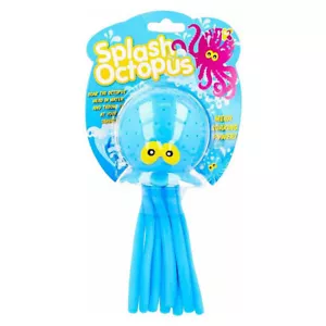 Fumfings Novelty Splash Octopus Rubber 23cm Bath Toys Kids/Children 3y+ Assorted - Picture 1 of 2