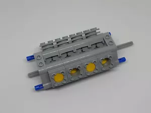 LEGO ® Technic V8 engine piston light grey 2850 technology block cylinder without slot - Picture 1 of 2