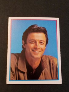 1986 James Read Remington Steele  SUPERSTARS ROCK POP EDICIONES ESTE Card