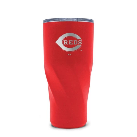 MLB Baseball Cincinnati Reds 20oz Stainless Steel Morgan Travel Tumbler Cover