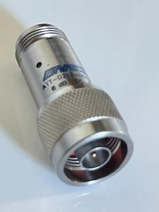 MIDWEST MIKROWELLE 6 dB 2W 8 GHz PRÄZISION N TYP DÄMPFER 0217-6 fba10a94 - Bild 1 von 3