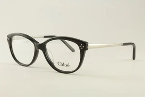 Authentic Chloe Glasses CE 2631 001 Black Silver 52mm Eyeglasses Frames RX - Picture 1 of 7