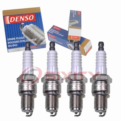 4 pc Denso Standard Spark Plugs for 1984-1989 Dodge Ram 50 2.0L L4 Ignition ik - Image 1 of 4