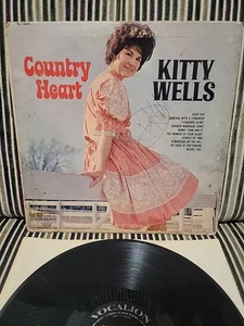 Kitty Wells-"Country Heart"-Vocalion VL73875-Stereo-1969-VG - Imagen 1 de 8