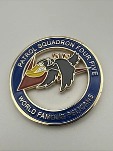 Patrol Squadron Four Five (VP) 45 NAS Jacksonville Florida Challenge Coin EE13 - Bild 1 von 4
