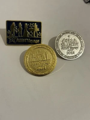 ABBA Voyage Anniversary Pins RARE - Image 1 of 4