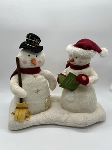 Hallmark 2003 Jingle Pals animierter singender Mr. und Mrs. Schneemann getestet/funktioniert - Bild 1 von 9