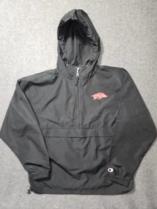 Arkansas Razorbacks Jacket Mens Medium NCAA Football Champion Windbreaker - Picture 1 of 11