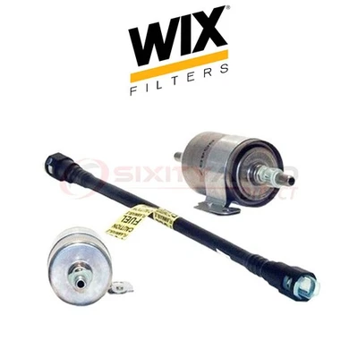 WIX Fuel Filter for 1989-1996 Buick Century 2.2L 2.5L 2.8L 3.1L 3.3L L4 V6 - af Foto 1 de 4