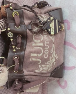 Vintage Juicy Couture 2003 Terrycloth Daydreamer Brown🤎🎀 - Picture 1 of 19