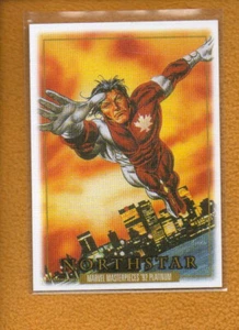 Northstar 2024 SkyBox Marvel Masterpieces ’92 Platinum Canvas #69 - Picture 1 of 2