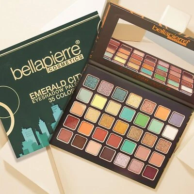 bellapierre Emerald City 35 Color Eyeshadow Makeup Palette - Image 1 of 4