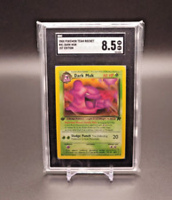 Pokemon TCG: Team Rocket - Dark Muk 41/82  Regular 1st Edition SGC 8.5