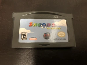 SNOOD 2 ON HOLIDAY ORIGINAL GAMEBOY ADVANCE GAME BOY NINTENDO SP NES HQ - Bild 1 von 1