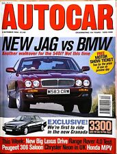 AUTOCAR MAGAZINE 05-OCT-94 - BMW 540i E34, Jaguar 4.0 Sovereign, Ford Scorpio