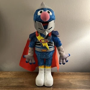 WORKING Sesame Street Flying Super Grover 2.0 Interactive Talking Plush Toy - Picture 1 of 7