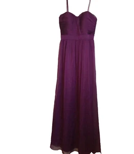 Adrianna Papell Formal Gown Women Size 10 Wine Maroon Dress Evening Gown - Picture 1 of 8