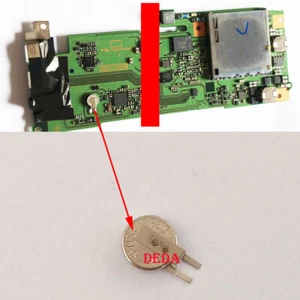 New For Fujifilm X-T20 The Button Battery MS414GE-FL26E XT20 Camera Repair Parts - Picture 1 of 3
