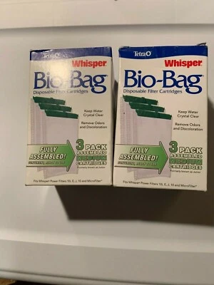 Filtros para pecera Bio Bag para filtro de agua en tanque nueva caja abierta Foto 1 de 2