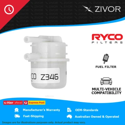 New RYCO Fuel Filter In-Line For MITSUBISHI LANCER CC 1.5L 4G15 Z346 - image 1 of 4