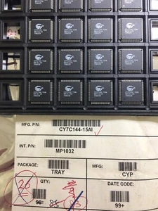 CY7C144-15AI CYRPRESS IC SRAM 64KBIT PARALLEL 64TQFP 1 UNIT - Picture 1 of 1