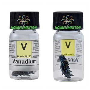 Vanadium Metal, Vanadium Element Sample, Vanadium Crystals 1 Gram 99.9% Pure - Picture 1 of 6
