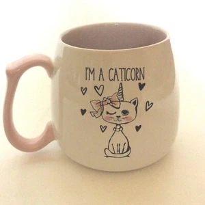 I'm a Caticorn Coffee Tea Mug Meow Cat Kitten Unicorn By Strawberry Street Mugs - Picture 1 of 4