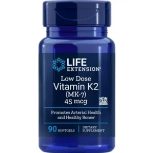 Life Extension Low Dose Vitamin K2 (Mk-7) 45 mcg 90 Sgels - Picture 1 of 1