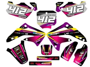 2003-2013 CR 85 SURGE Purple Senge Graphics Kit Compatible with Honda - Picture 1 of 10