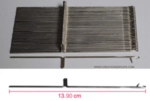 50 aghi per macchina per maglieria da studio Silver Reed Singer SK280 SK360 SK580 SK840 - Foto 1 di 1