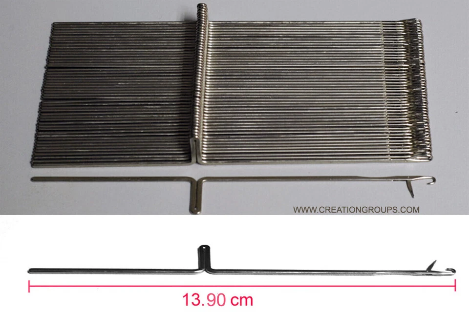 50 agujas para máquina de tejer Silver Reed Singer Studio SK280 SK360 SK580 SK840 Foto 1 de 1