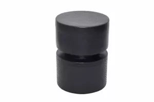 Amrah Home TB-1643 Disc Hammered Side Table Black - Picture 1 of 1