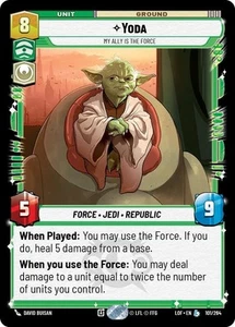 Star Wars Unlimited - Yoda - My Ally is the Force - Legends of the Force - Bild 1 von 1