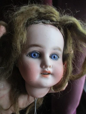 ancienne tete de poupee mon tresor - Photo 1/4