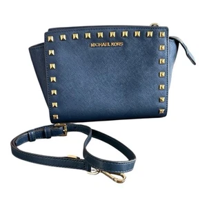 MICHAEL Michael Kors Selma Studded Messenger Crossbody - Picture 1 of 7