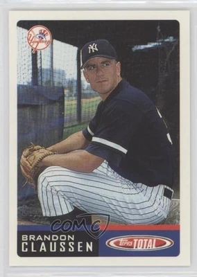 2002 Topps Total Brandon Claussen #344 - Image 1 of 2