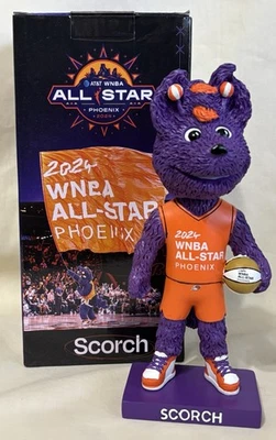 WNBA Scorch Mascot Bobblehead - All-Star Game Phoenix Mercury 2024 - Image 1 of 4